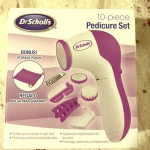 Dr. Scholl’s 10 piece pedicure set